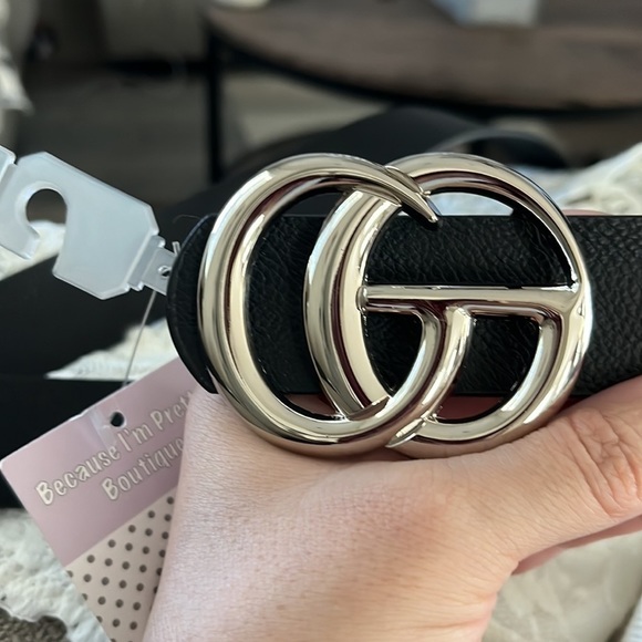 STYLISH LETTER BUCKLE BELT - Picture 8 of 8